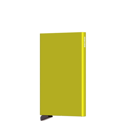 Secrid Cardprotector Kartenhalter Limette Damenbrieftasche