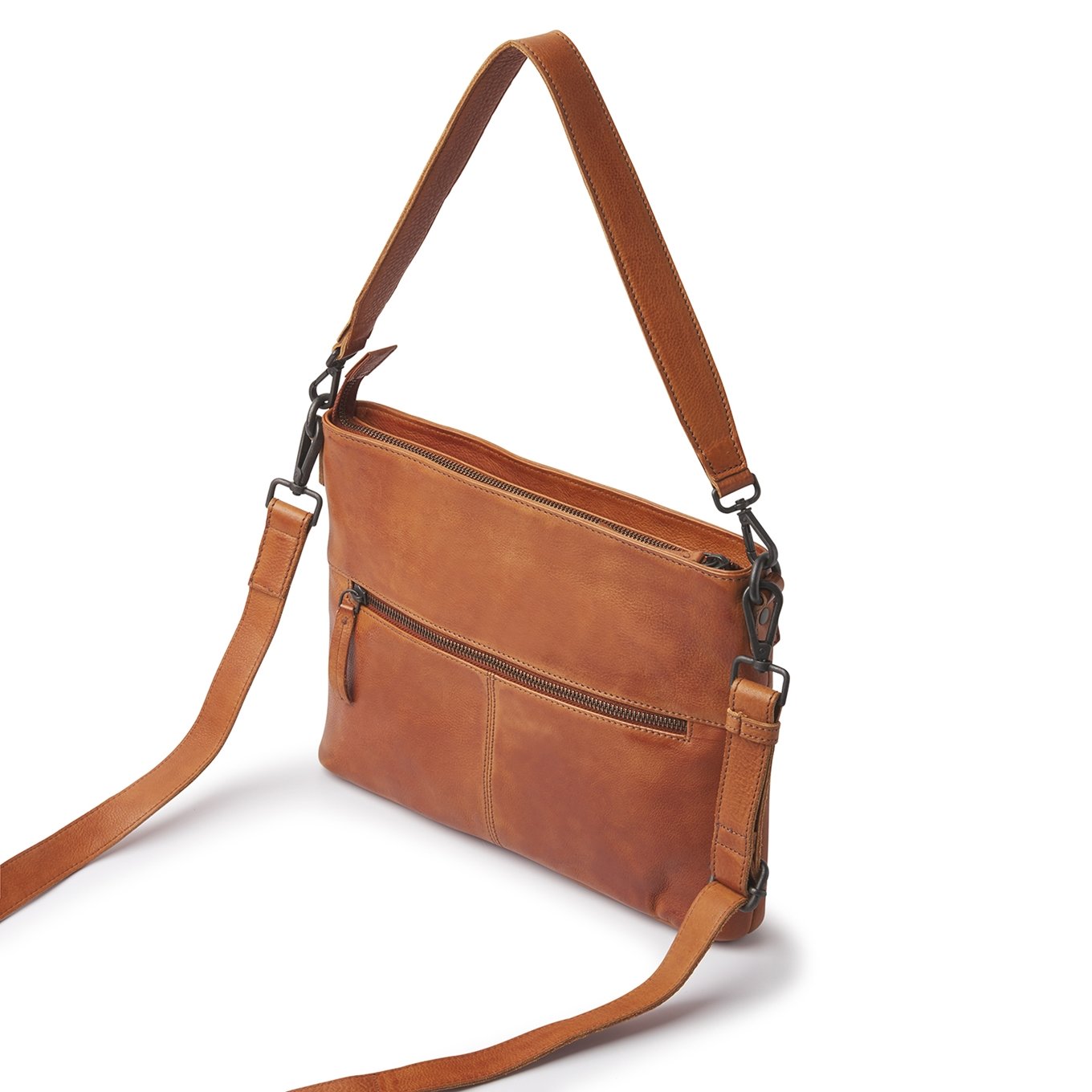 dR Amsterdam Tampa Hand/Schoudertas camel
