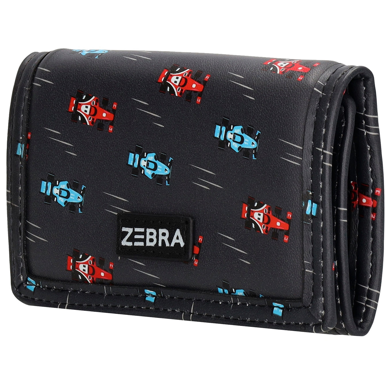 Zebra Trends Jesse Wallet Rennwagen schwarz