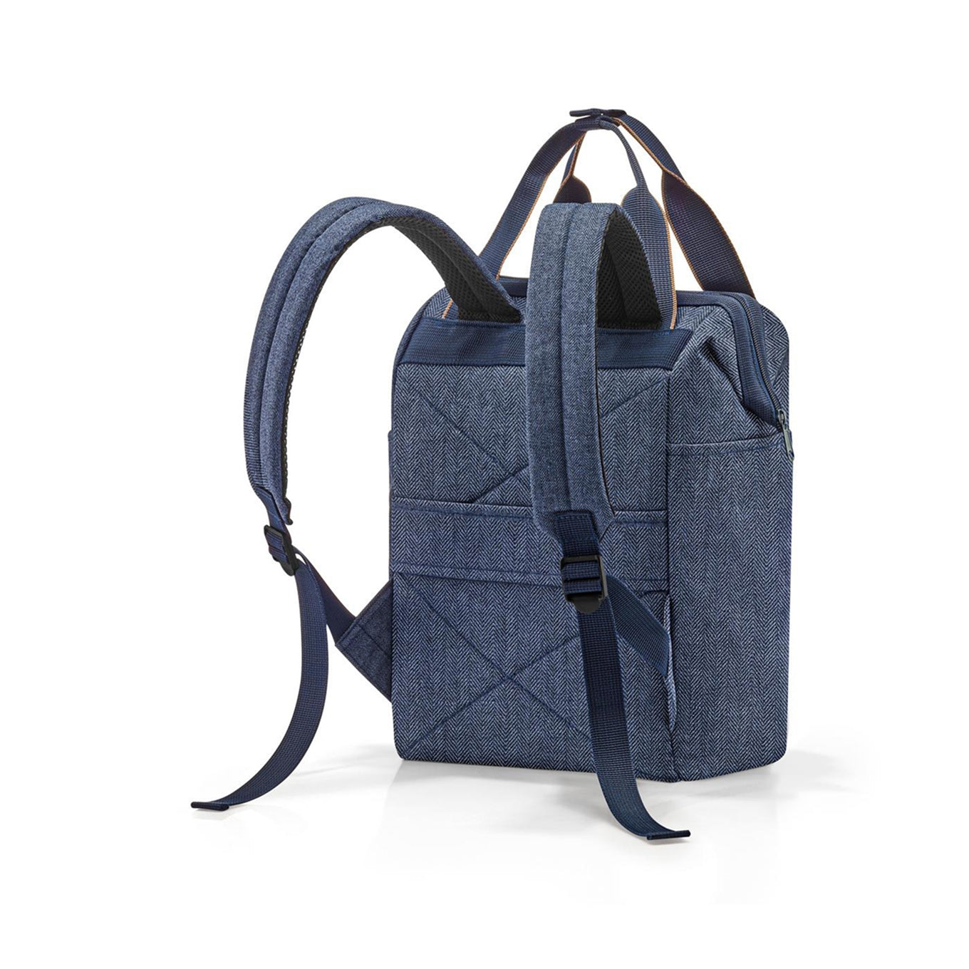 Reisenthel Travelling Allrounder R Fischgrätmuster dunkelblau