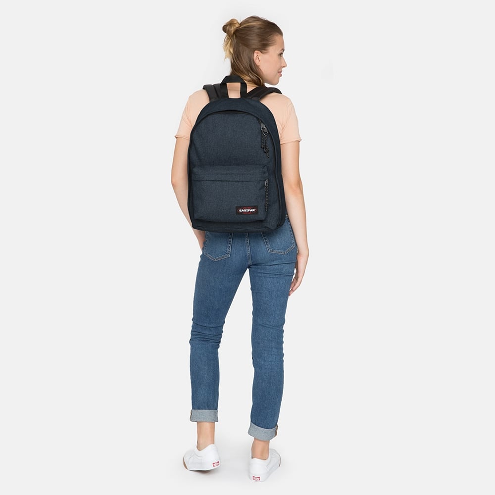 Eastpak Out of Office Dreifach-Denim-Rucksack