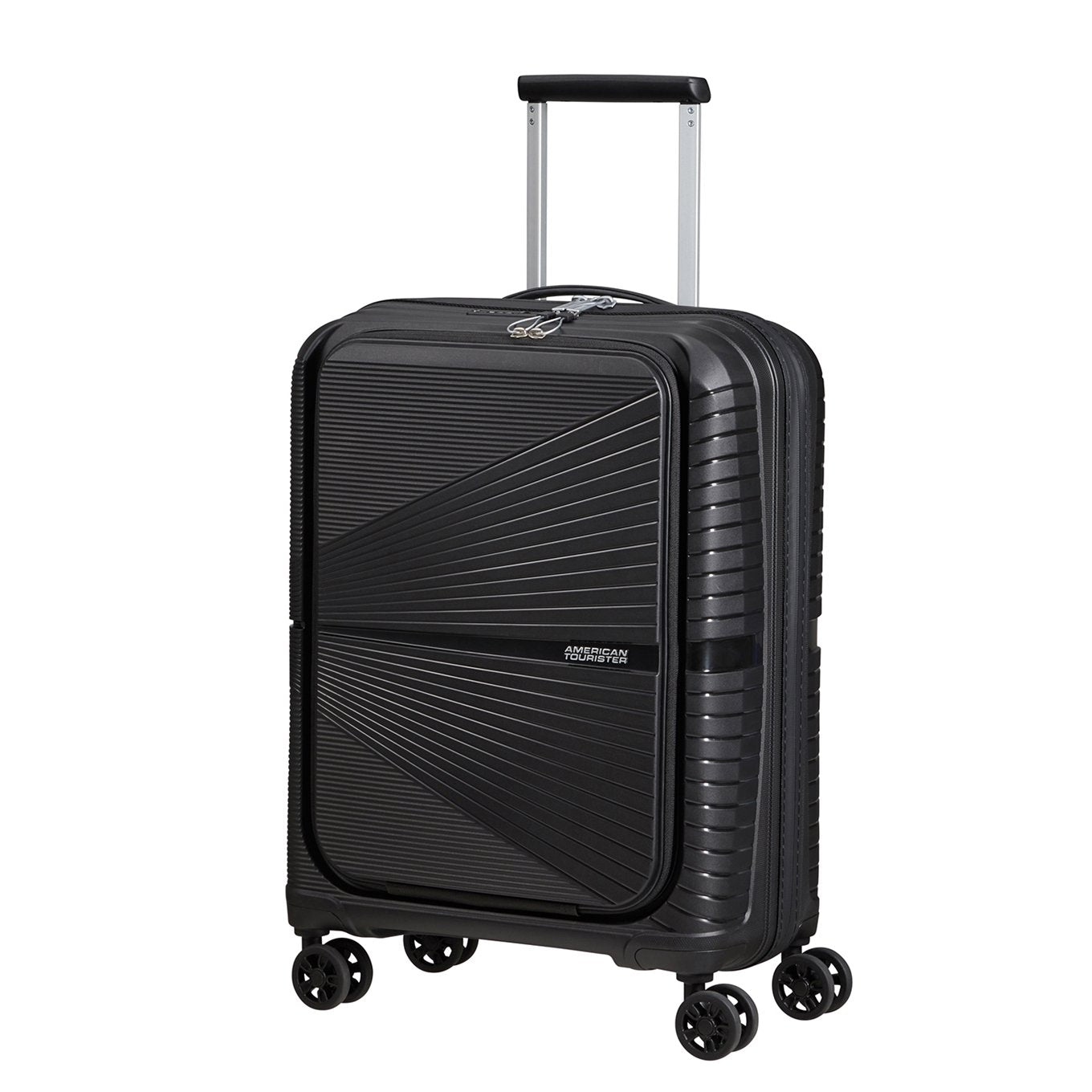 American Tourister Airconic Spinner 55 Frontloader 15.6'' onyx black