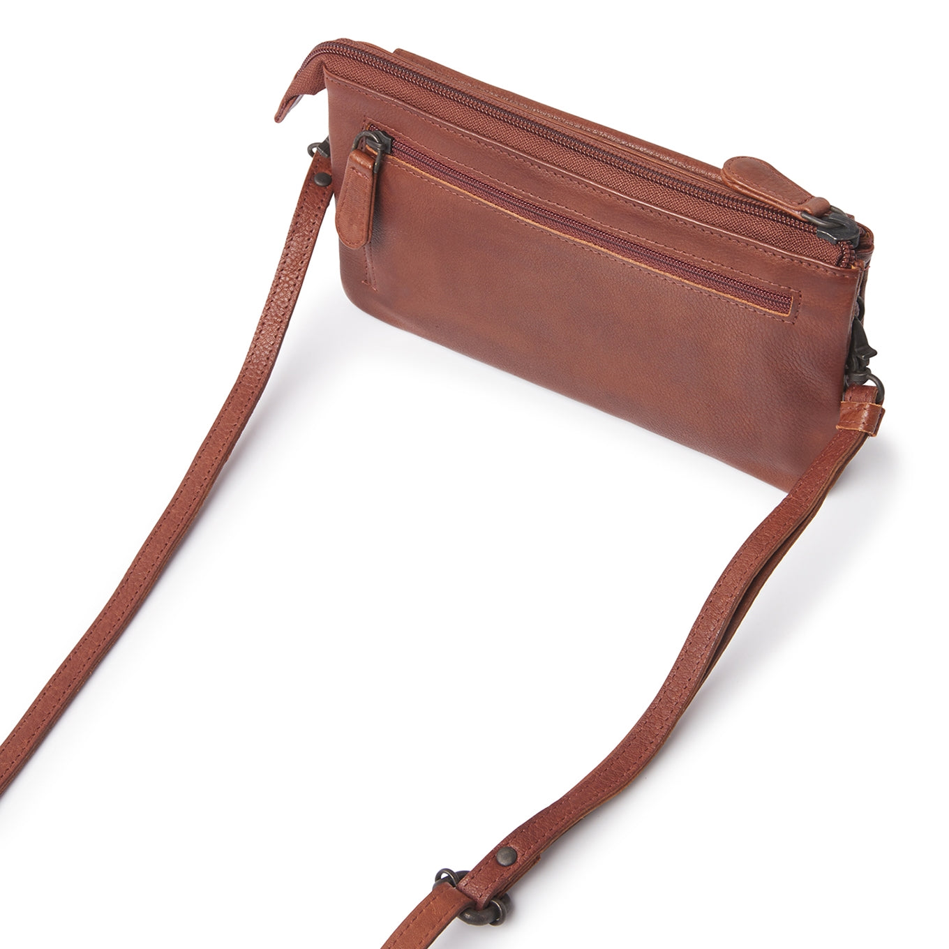 dR Amsterdam Tampa Schoudertas / Clutch brown