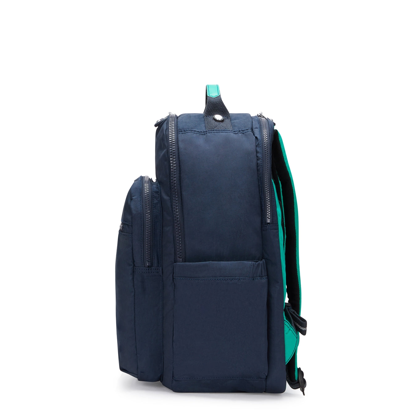 Kipling Seoul College blue green bl backpack