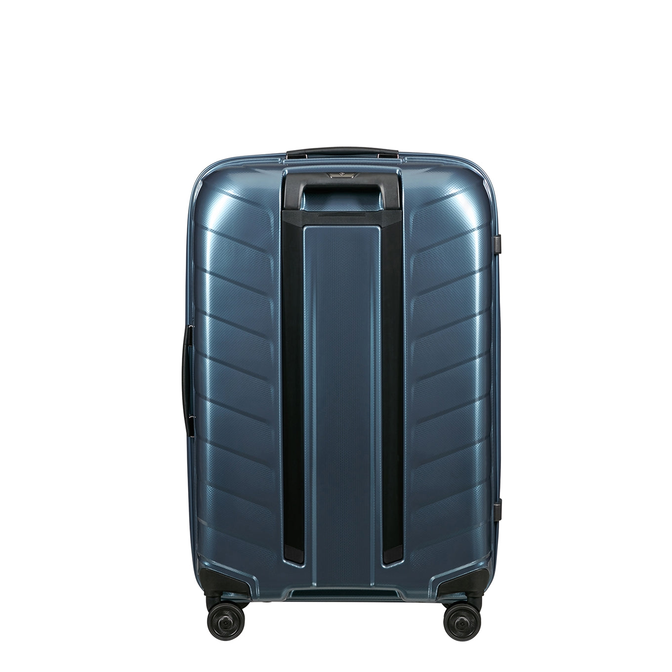 Samsonite Attrix Spinner 69 stahlblaues Hartschalenetui