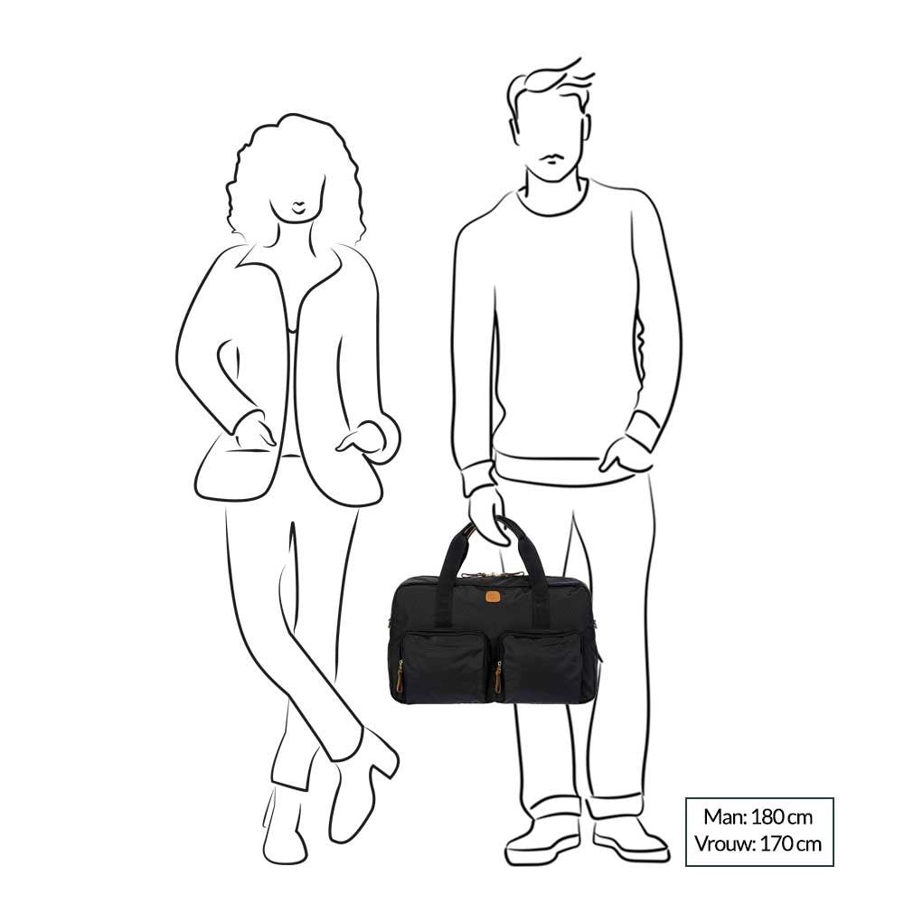 Bric's X-Travel Holdall black Weekend bag