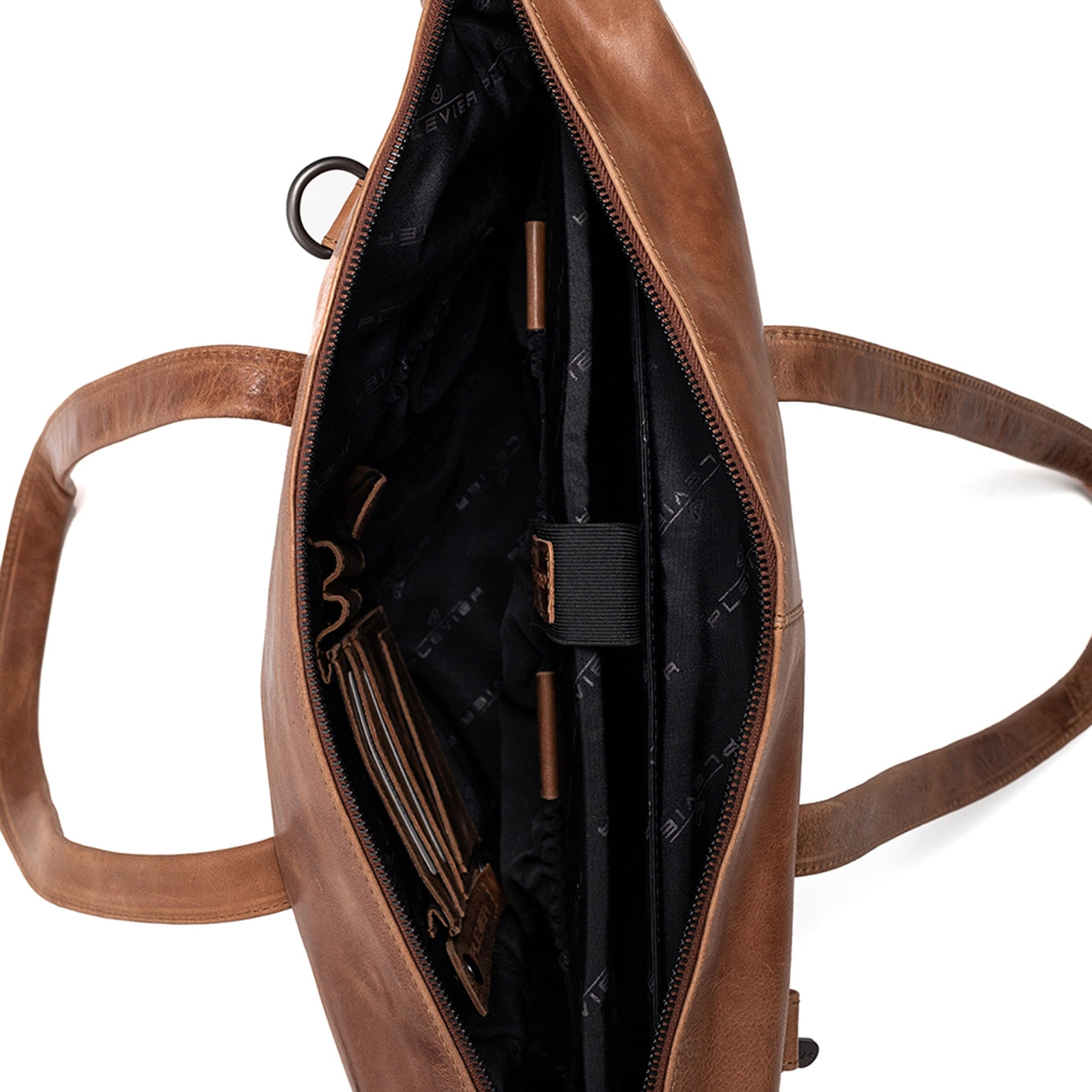 Plevier Pure Caithness Laptop Damentasche 15,6" Cognac