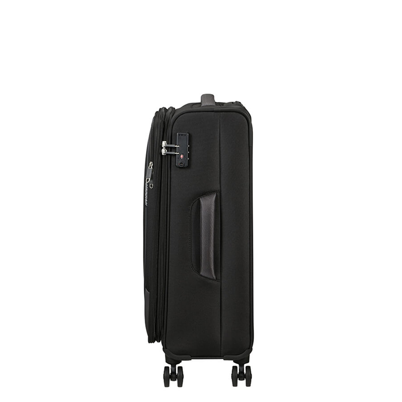 American Tourister Pulsonic Spinner 68 EXP asphalt black