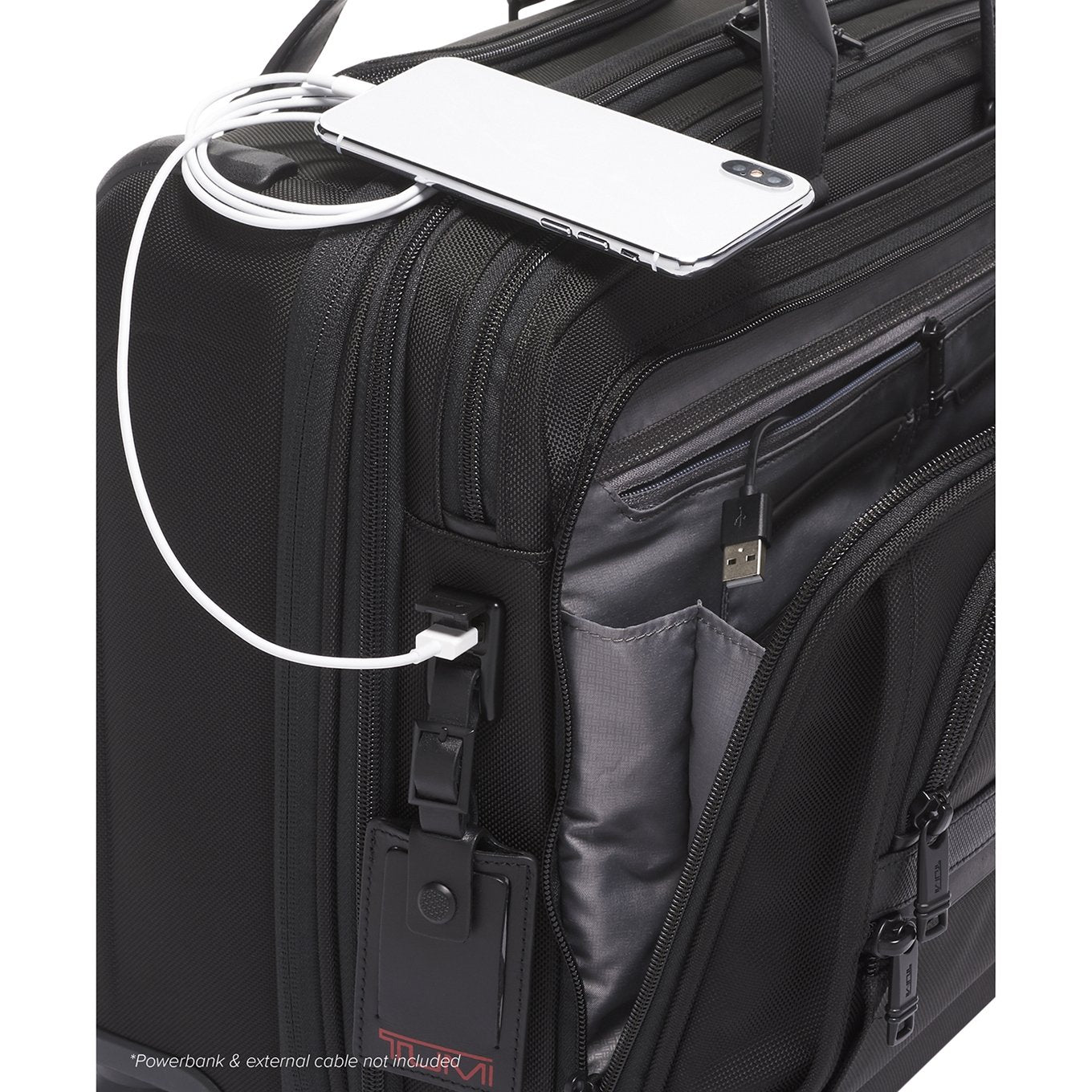 Tumi Alpha DLX Wheeled Laptop Case black