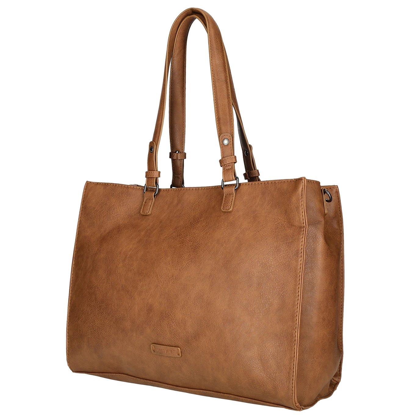 Enrico Benetti Lily Handbag 15" cognac