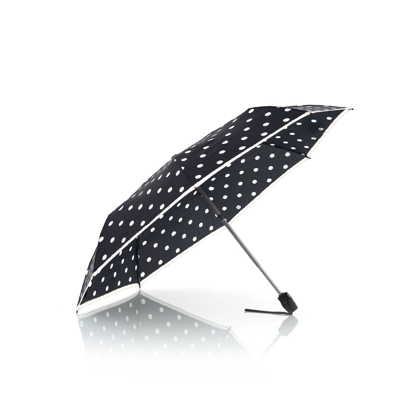 Knirps T-200 Medium Duomatic Umbrella dot art black