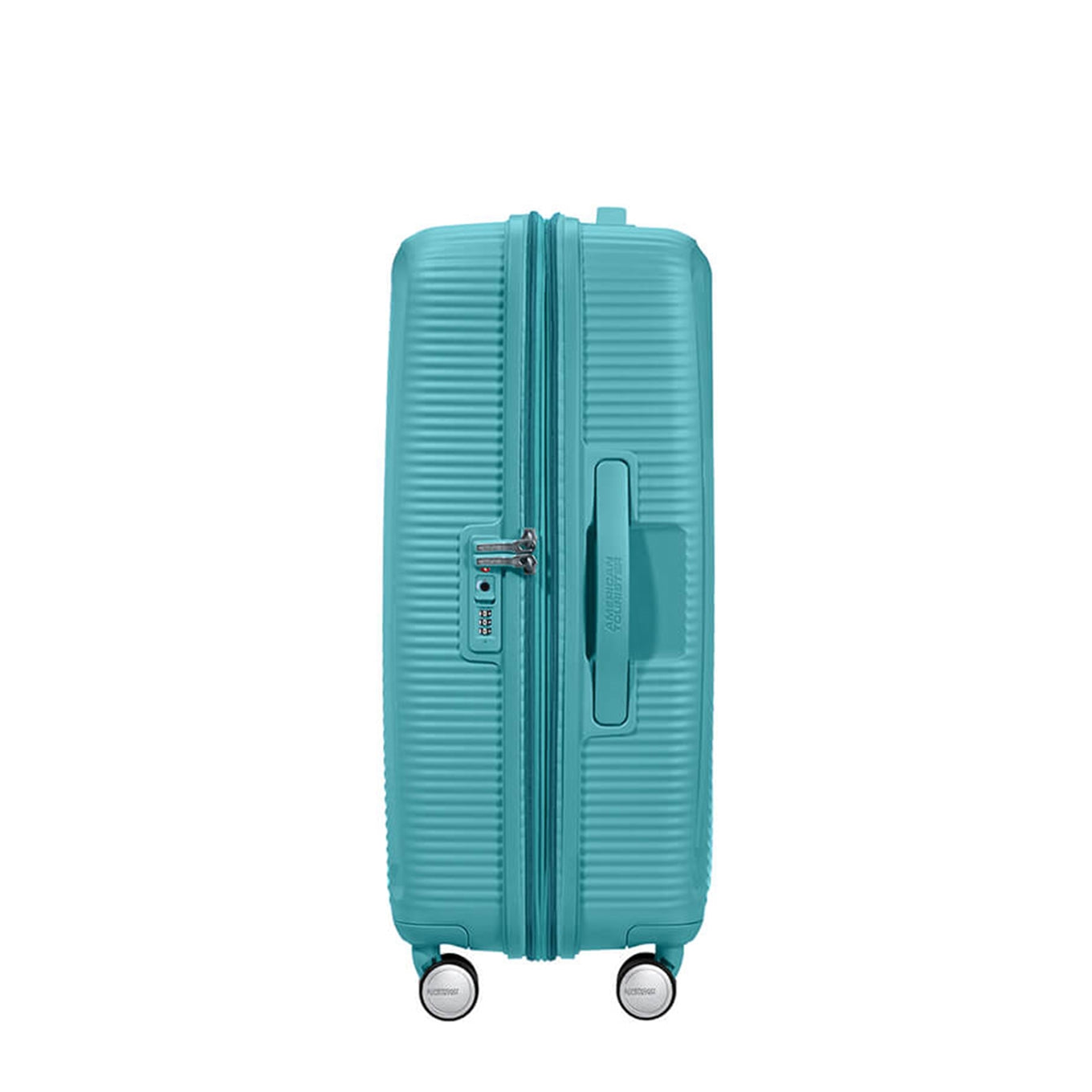 American Tourister Soundbox Spinner 67 Expandable turquoise tonic Hard Case