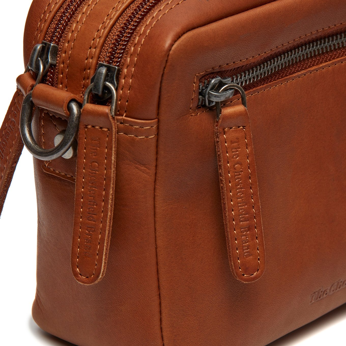 The Chesterfield Brand Samui Schoudertas cognac