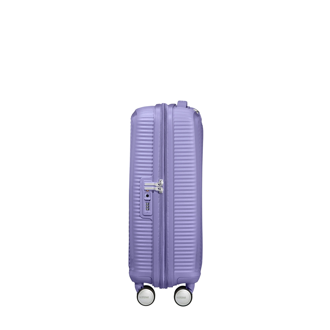 American Tourister Soundbox Spinner 55 Expandable lavender Hard Case