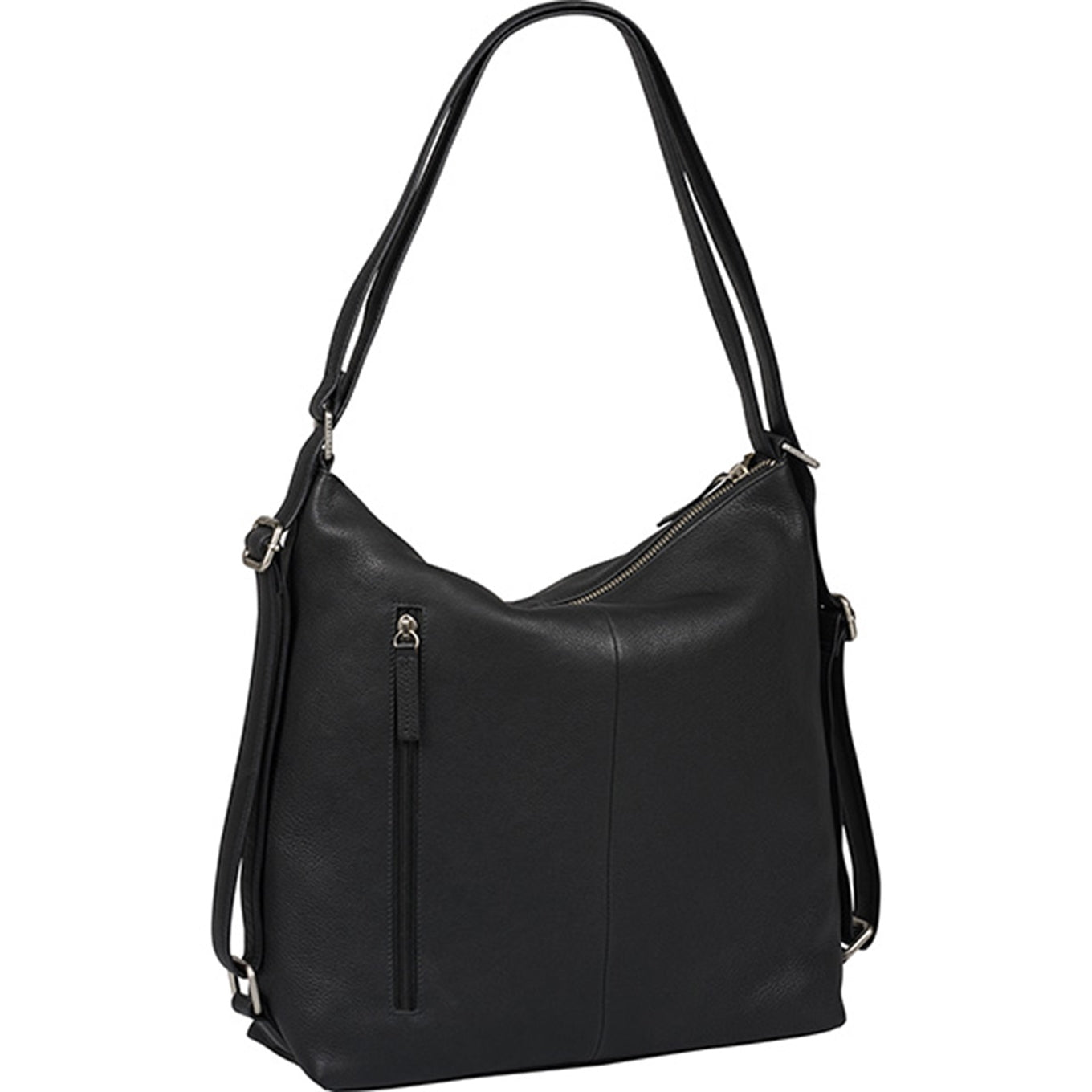 Burkely Soft Skylar Rucksack Hobo schwarz Damentasche