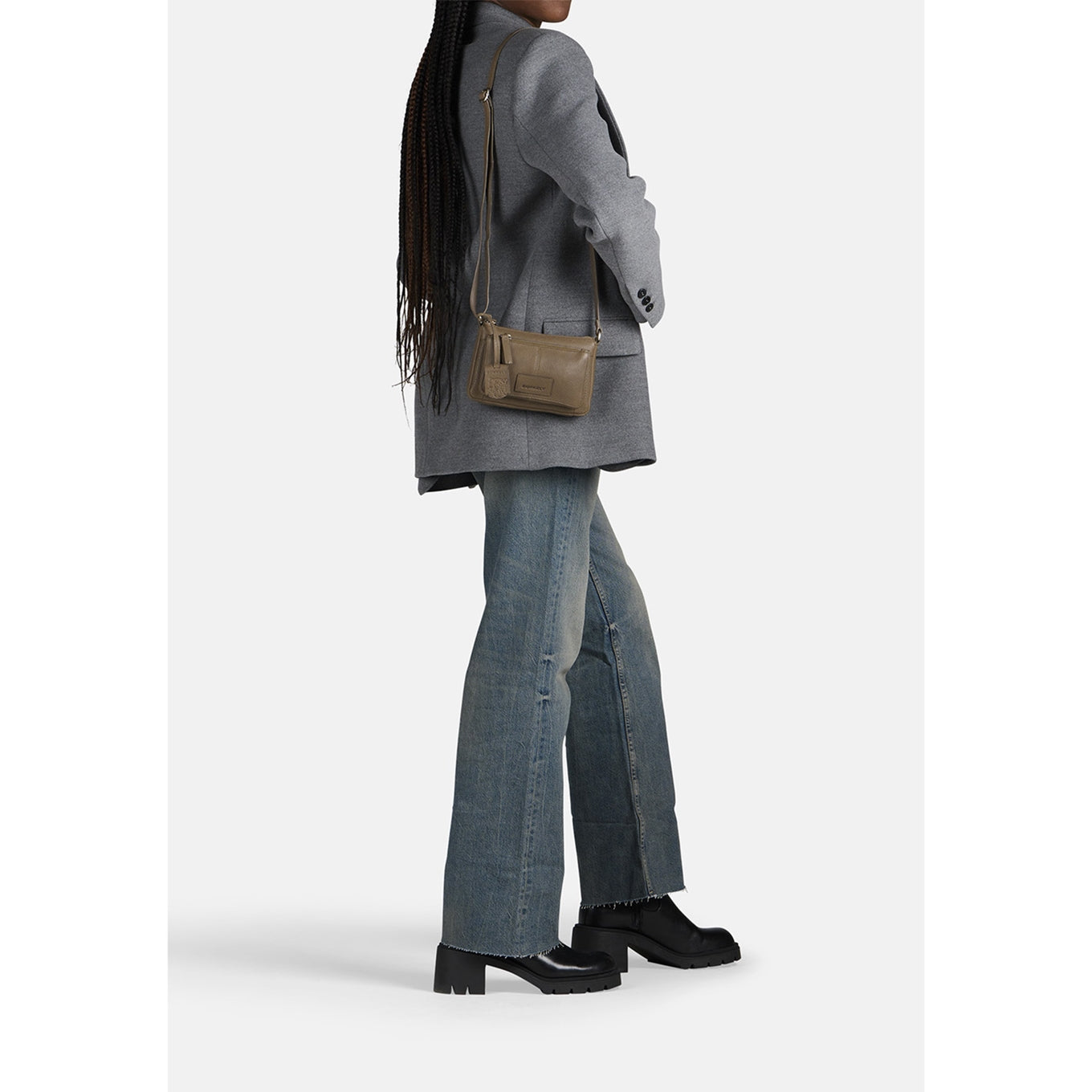 Burkely Soft Skylar Minibag taupe