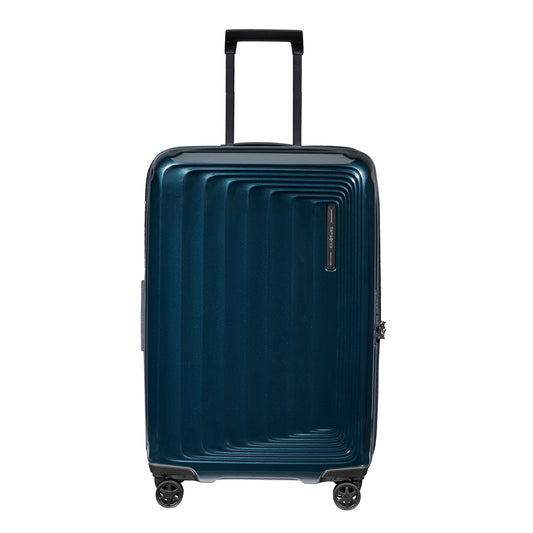 Samsonite Nuon Spinner 69 Exp metallic dunkelblaues Hartschalenetui