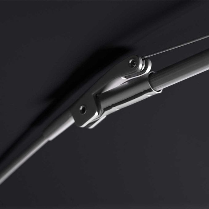 Knirps T.760 Stick Automatic Paraplu dot art black