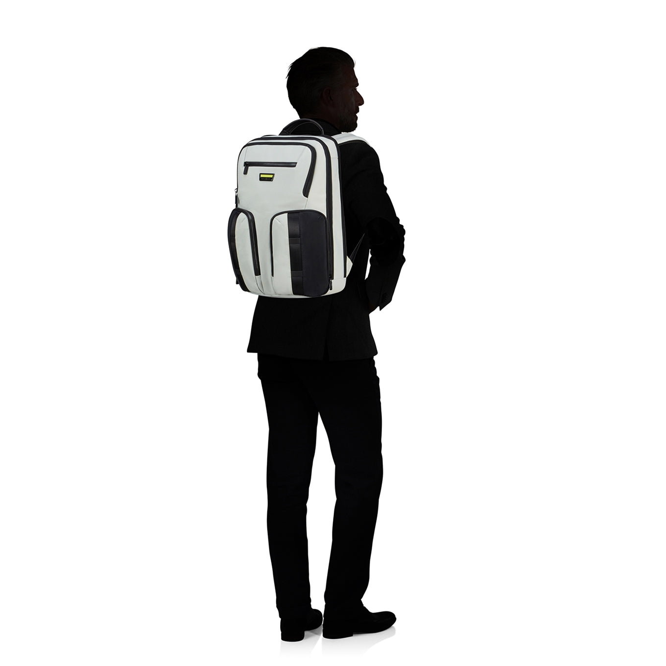 Samsonite Urban-Eye Backpack 15.6" 2 Pockets light grey/lime
