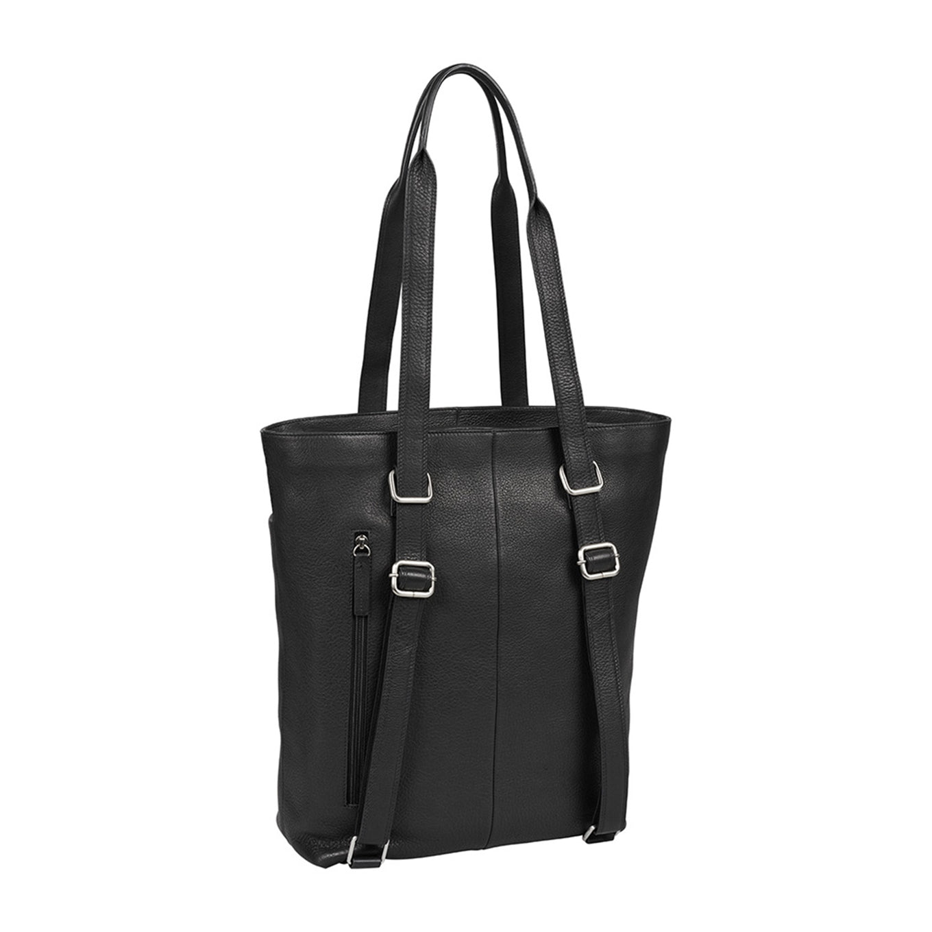 Burkely Soft Skylar Backpack Shopper 14" black Women's bag
