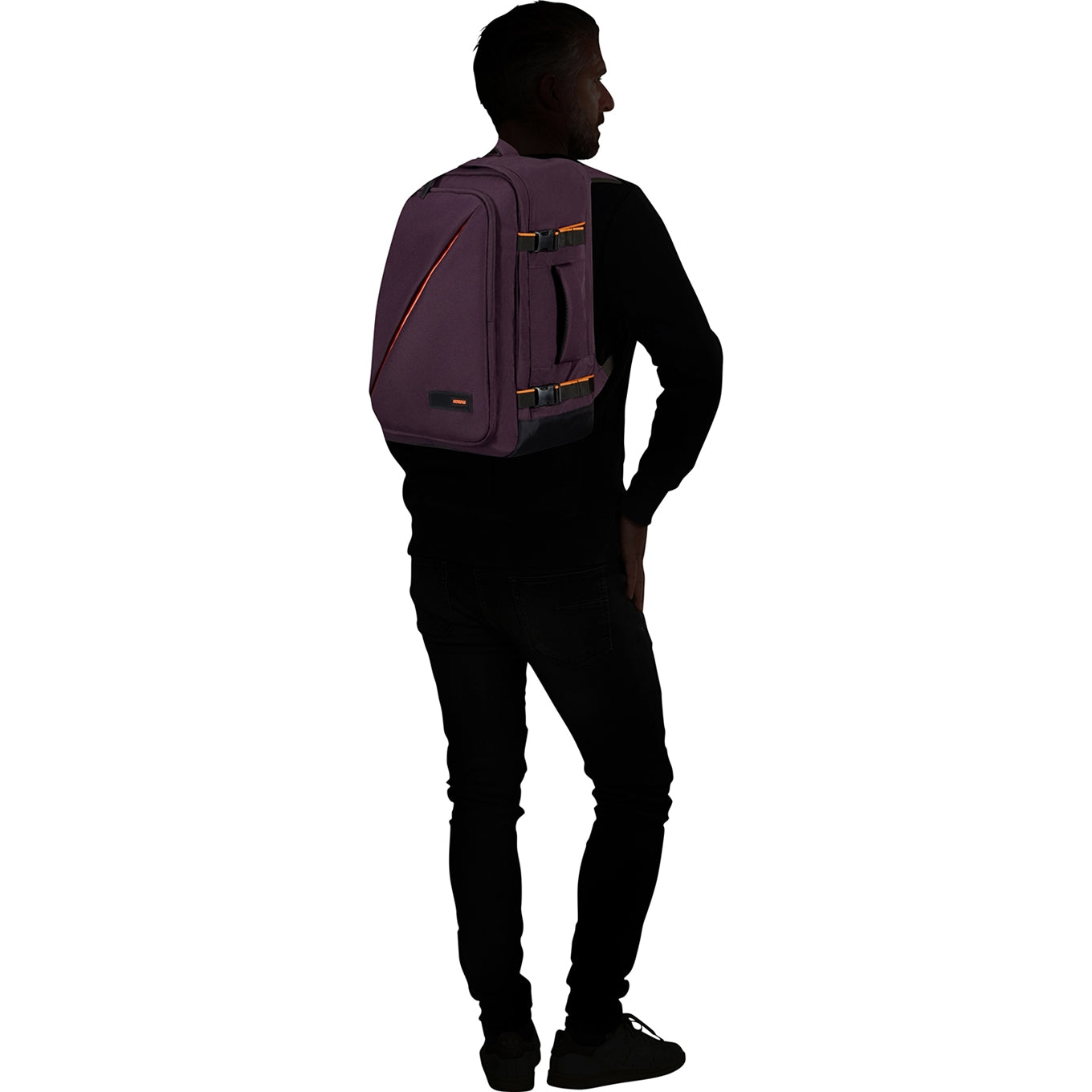 American Tourister Take2Cabin Casual Backpack M dark plum backpack