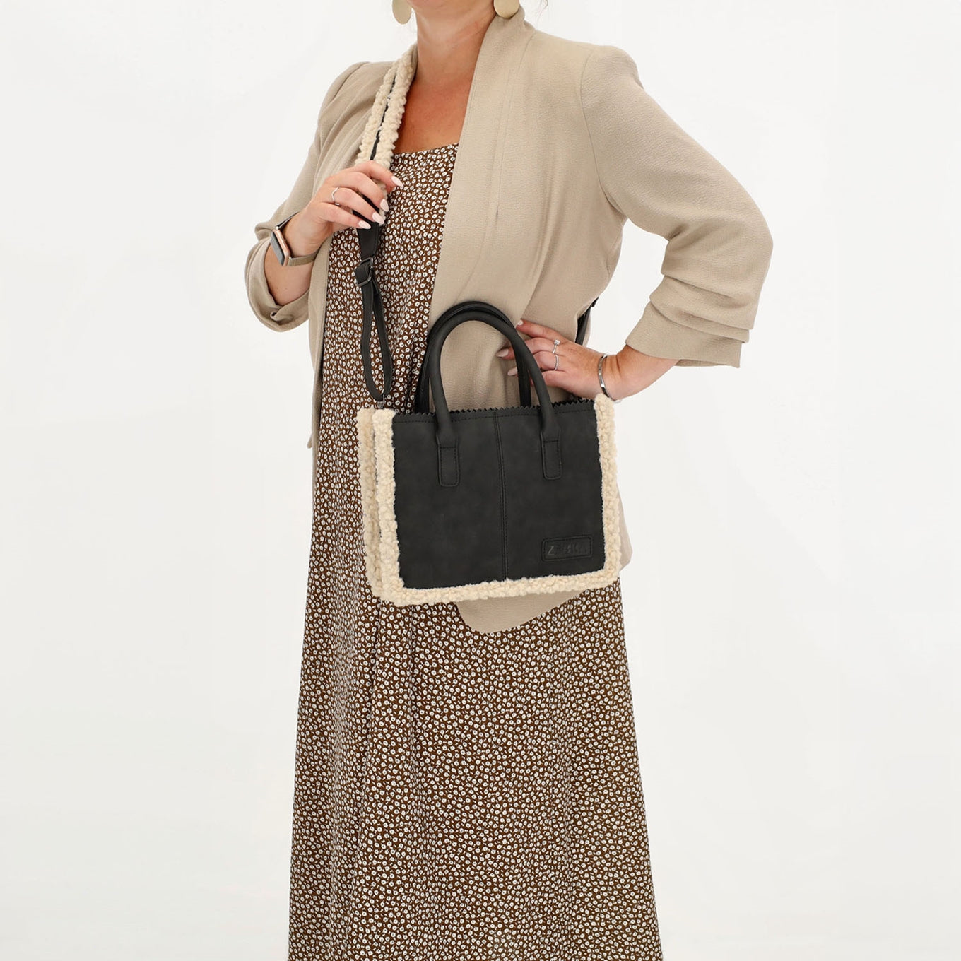 Zebra Trends Emmy Handbag 23025 black