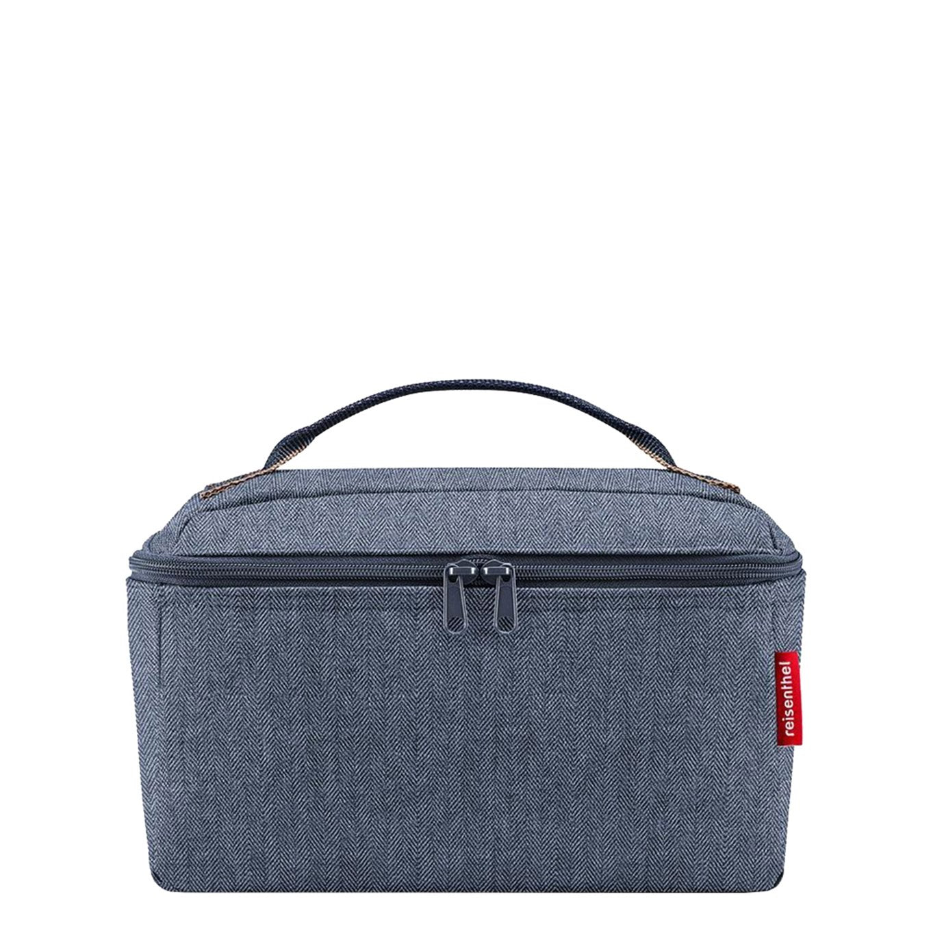 Reisenthel Travelling Beauty Case Fischgrätmuster dunkelblau