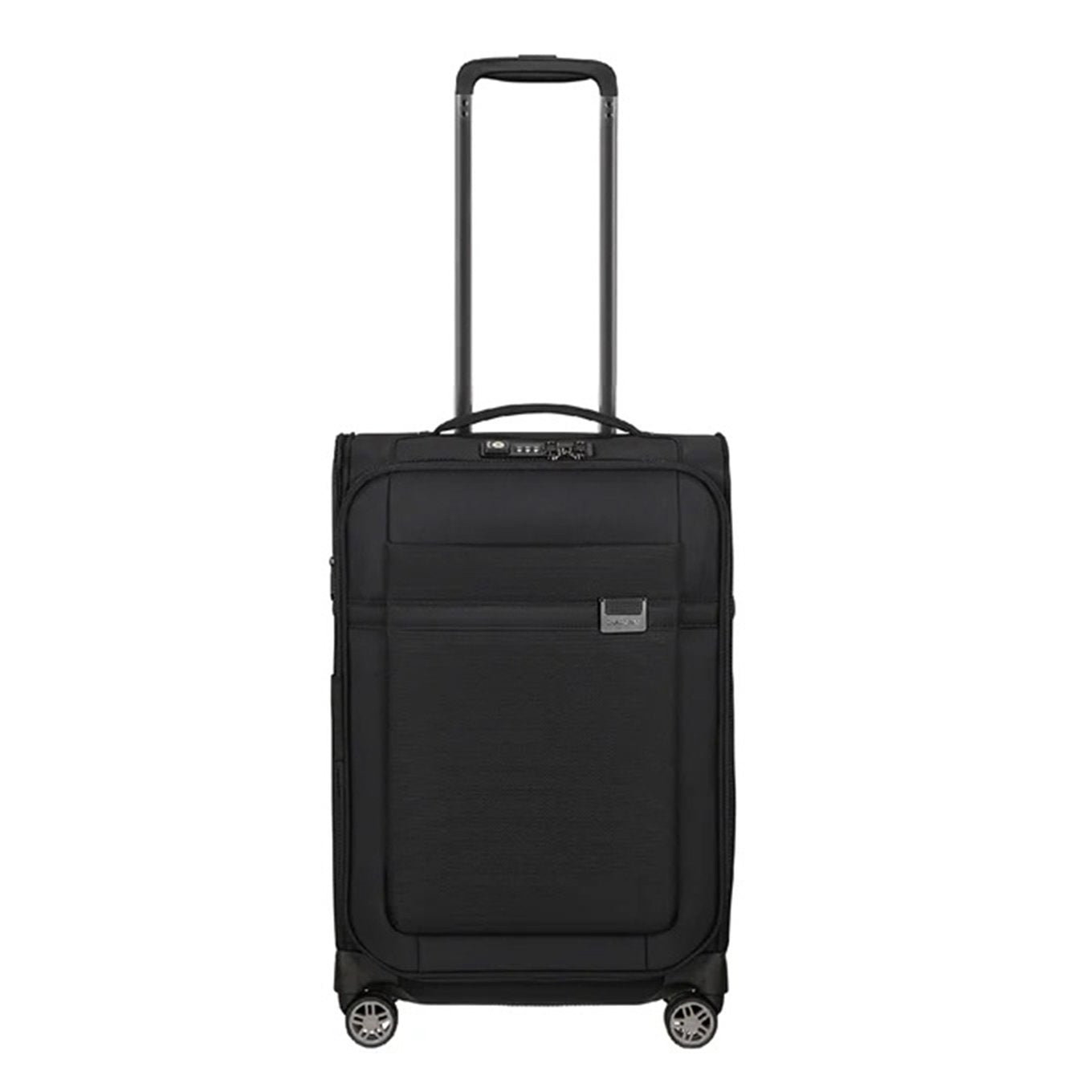 Samsonite Airea Spinner 55 Exp Länge 35 cm schwarz Weicher Koffer