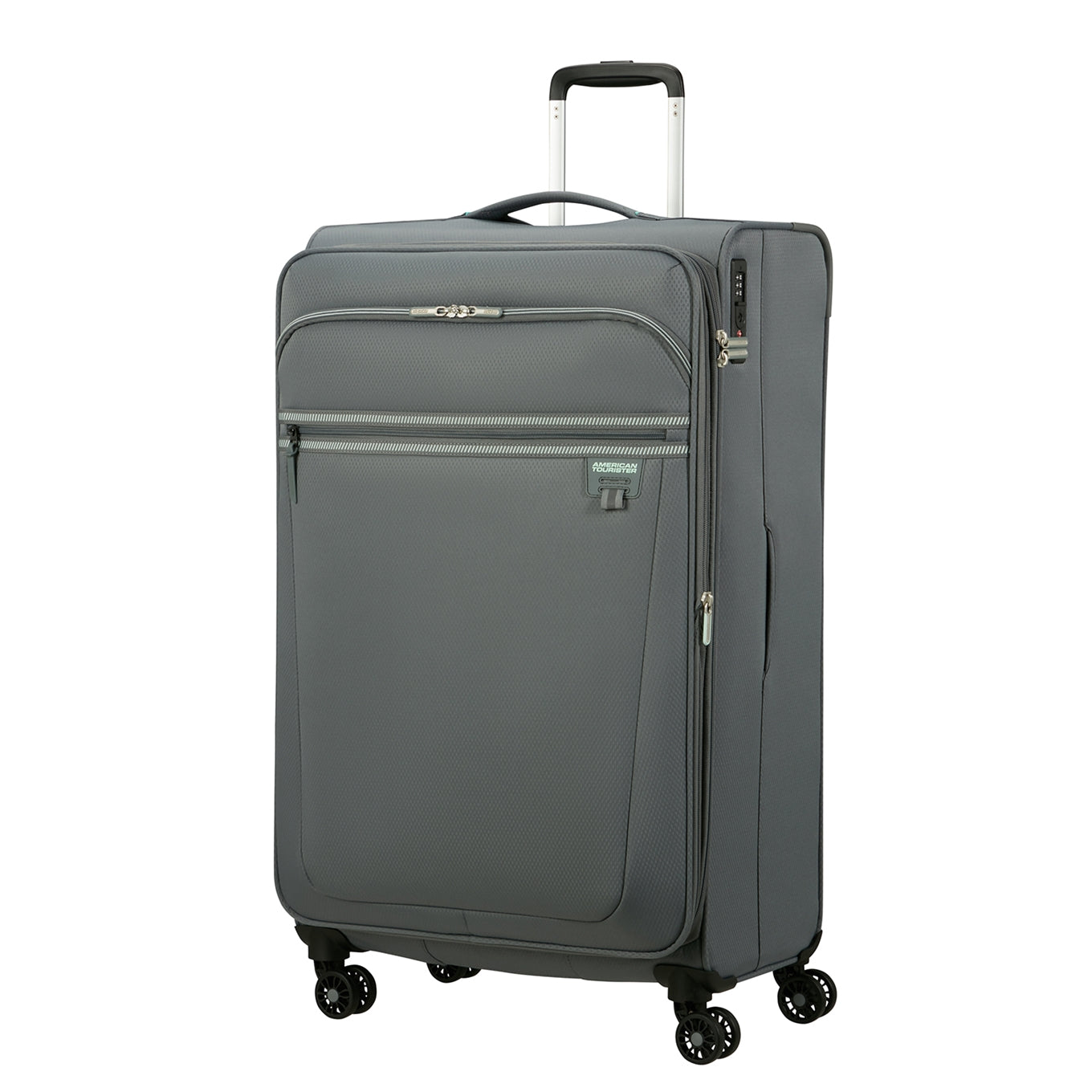 American Tourister Aerospin Spinner L Exp stone basalt Weicher Koffer