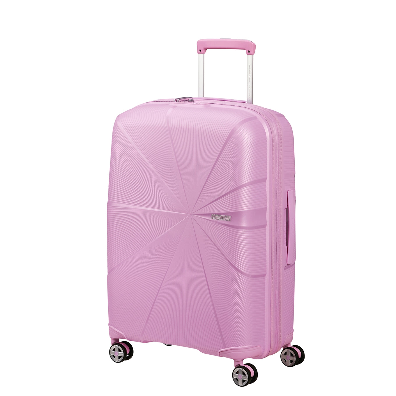 American Tourister Starvibe Spinner 67 EXP mit. Pastell-Lavendel-Hartschalenetui
