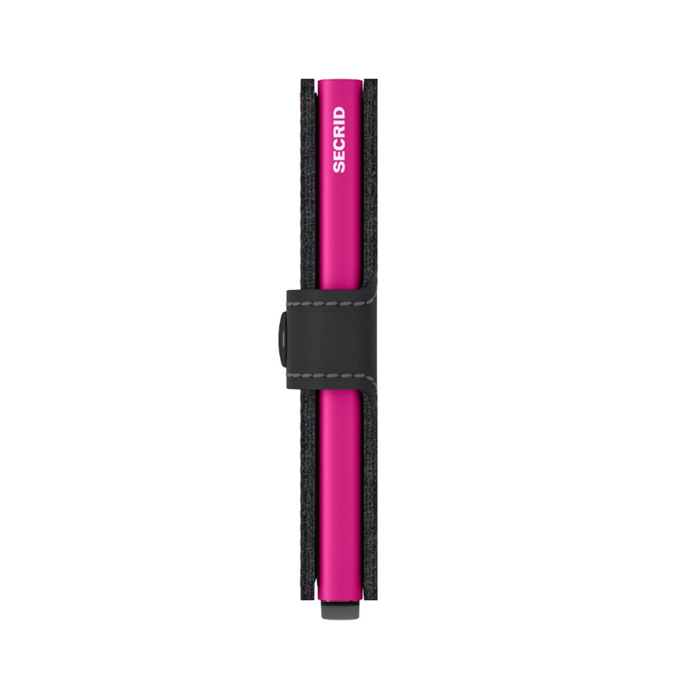 Secrid Miniwallet Wallet Matte black & fuchsia