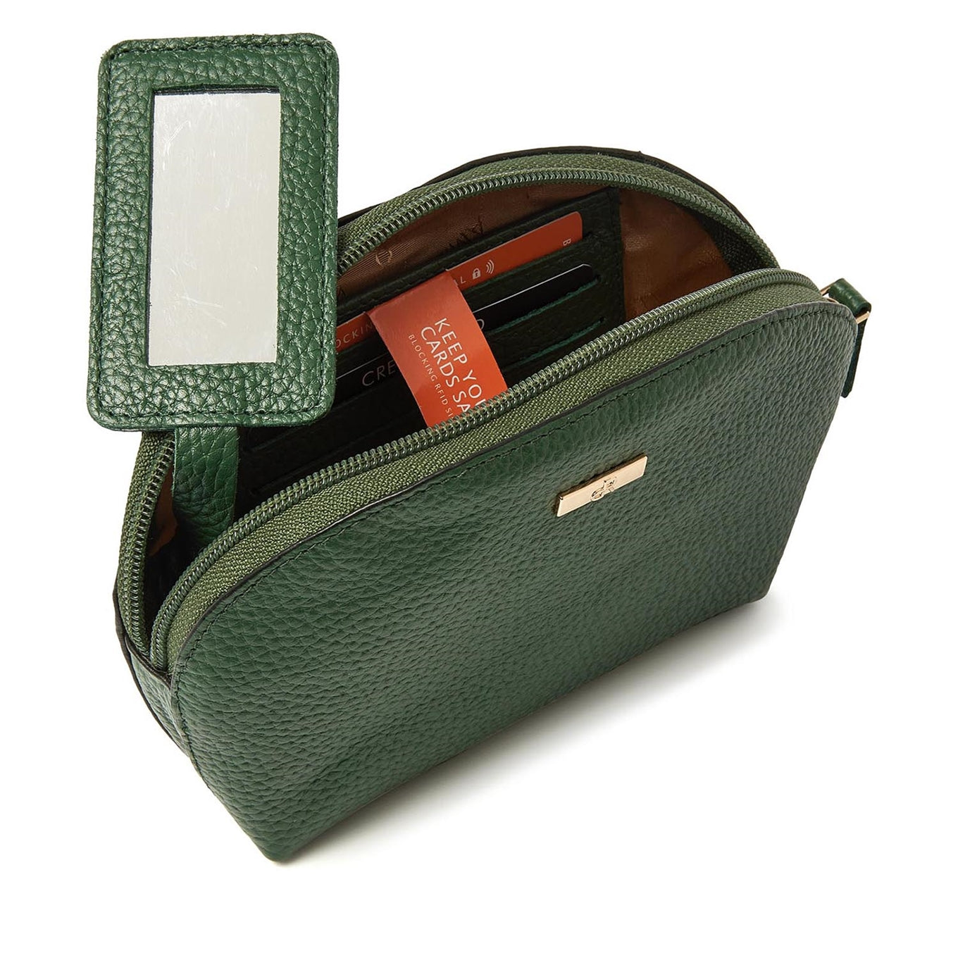 dR Amsterdam Vanguard Make-Up Bag green