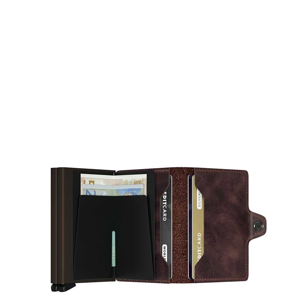 Secrid Twinwallet Portemonnee Vintage chocolate