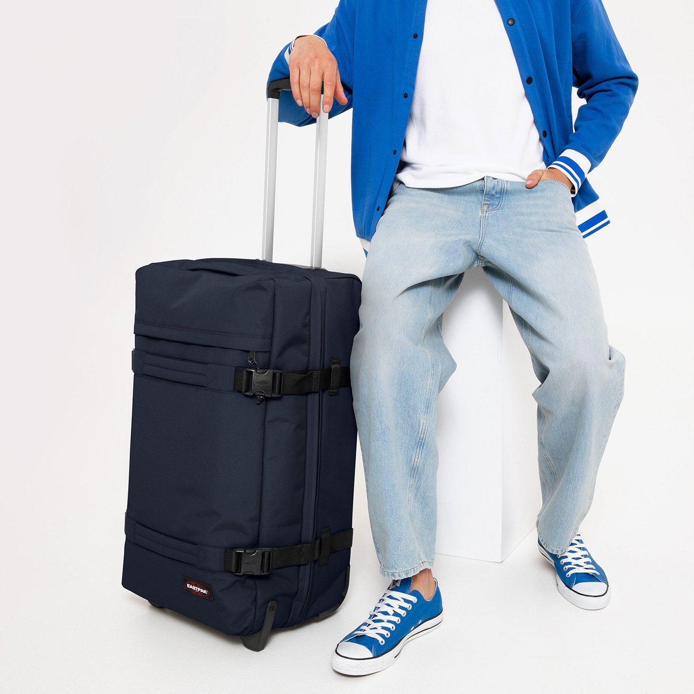 Eastpak Transit'R M ultra marine Soft suitcase