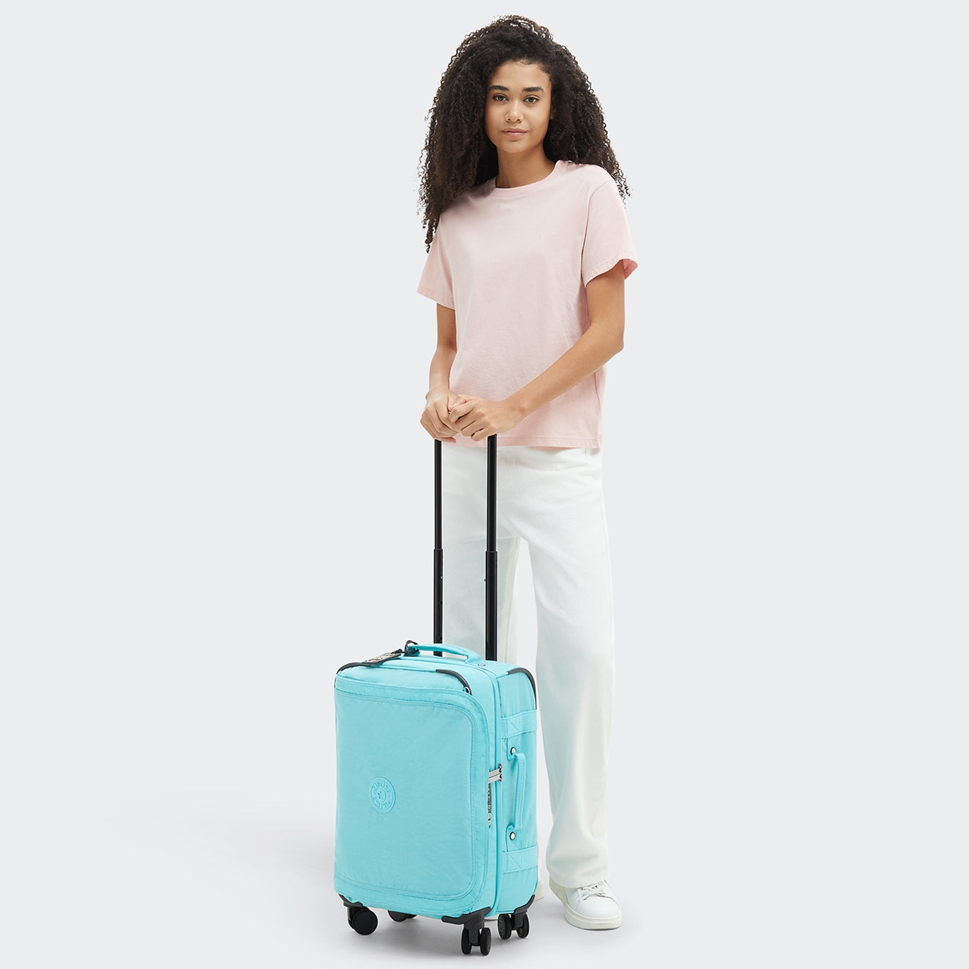 Kipling Spontaneous S tiefstes Aqua Weicher Koffer