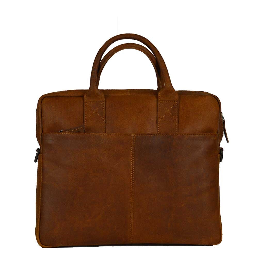 DSTRCT Main Street Workingbag 13.3'' cognac