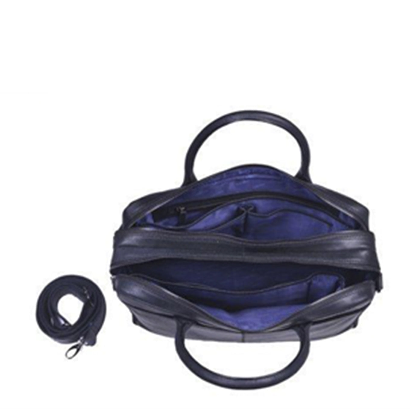 DSTRCT Limited Double Zip 15'' Laptoptas zwart