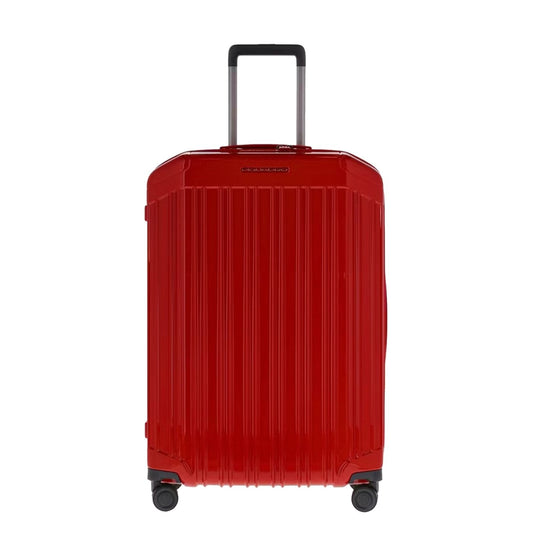 Piquadro PQ-Light Medium Trolley roter Hartschalenkoffer