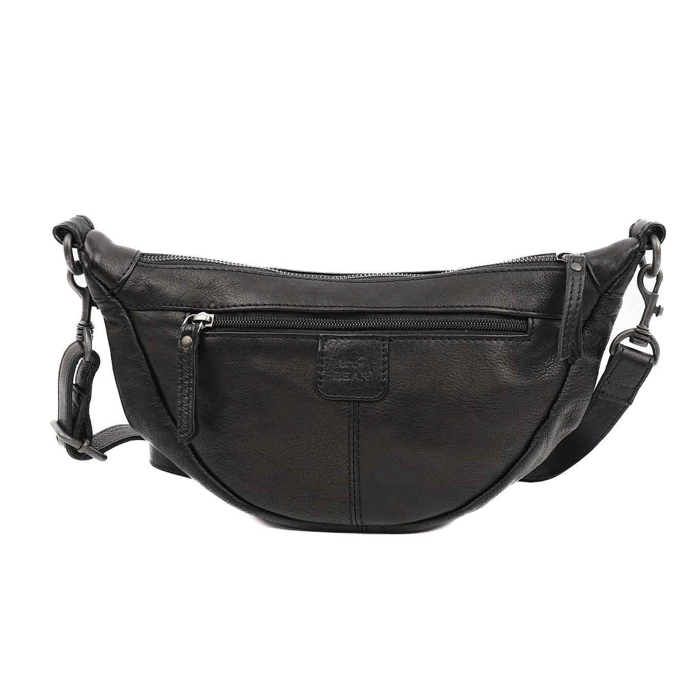 Bear Design Toon Crossbody black