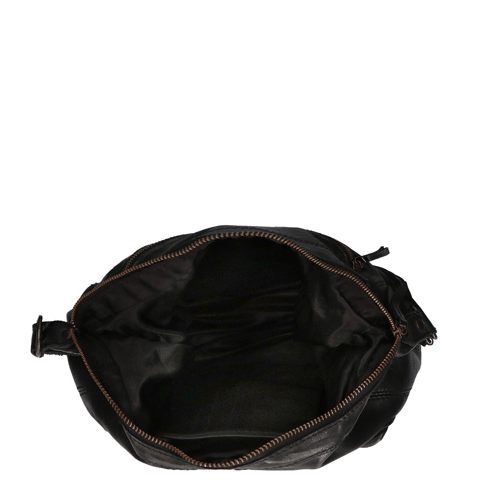 Bear Design Cow Lavato Dames Schoudertas zwart