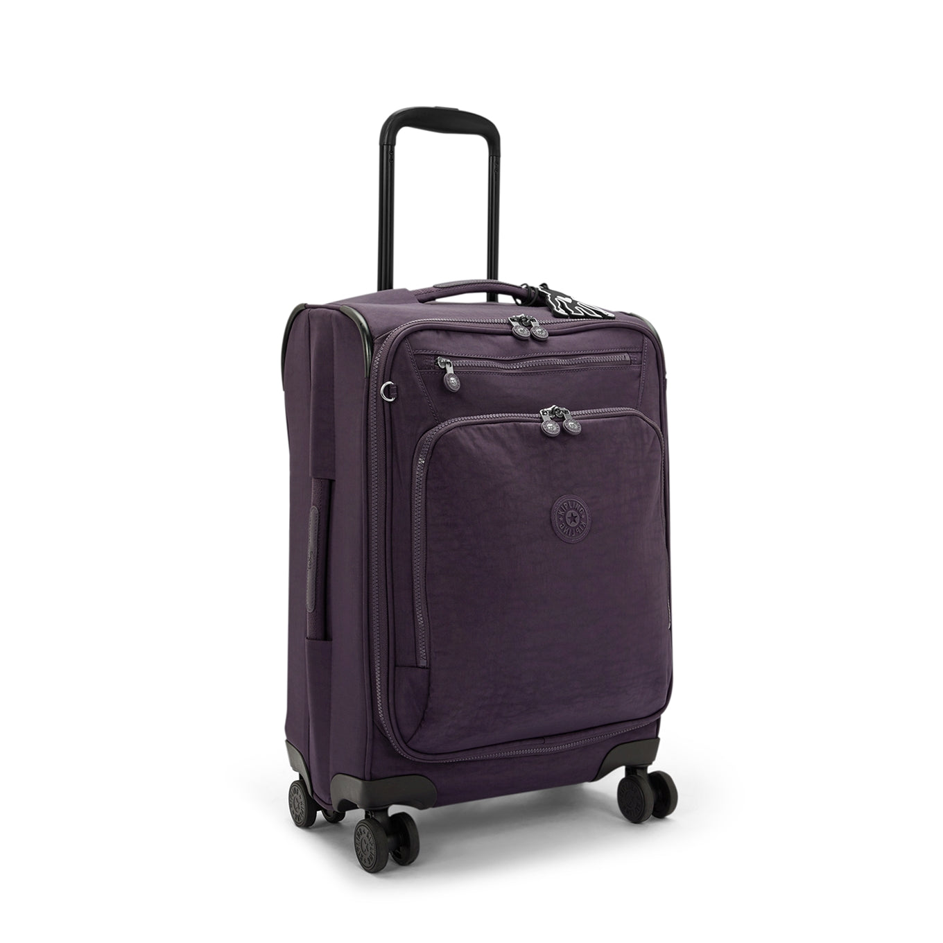 Kipling New Youri Spin S Ultimate Plum Weicher Koffer