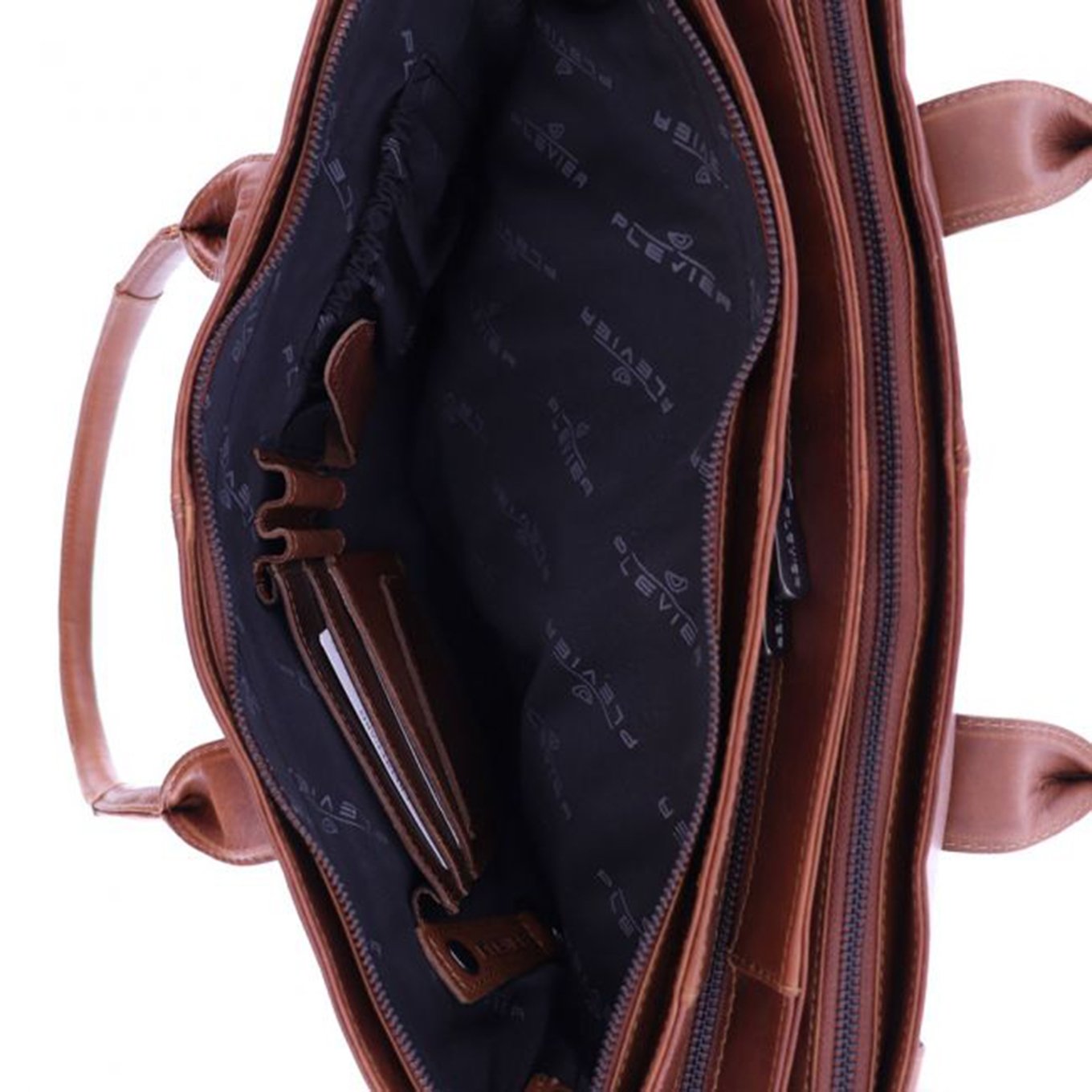 Plevier Baken Laptoptas 15.6" bruin