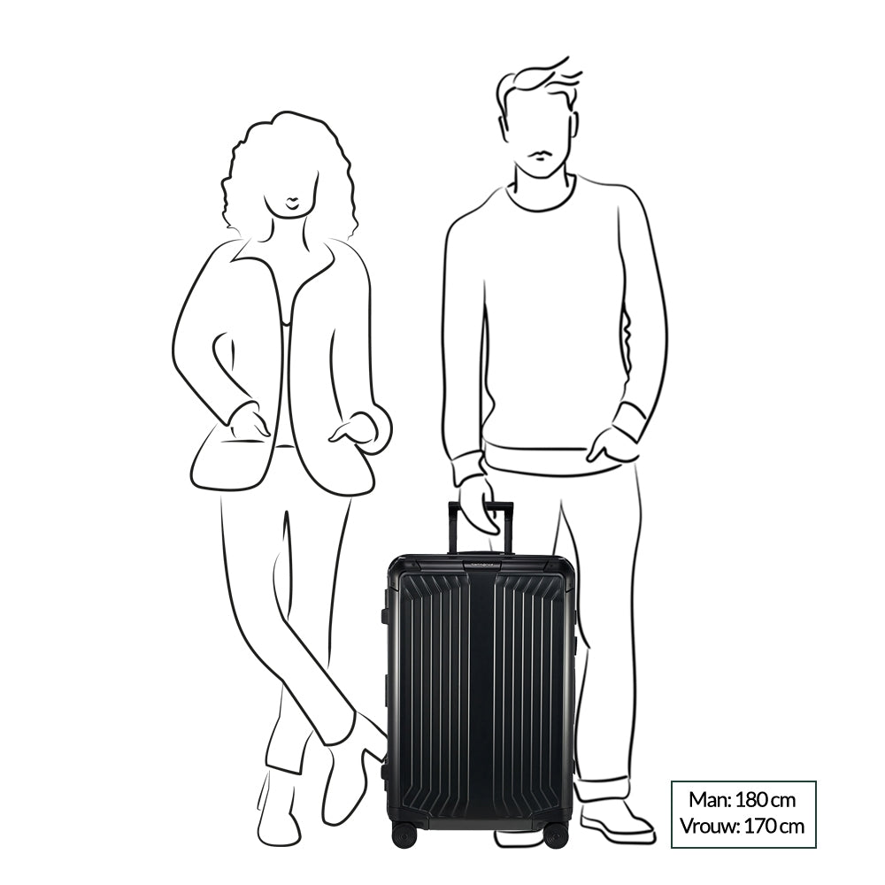 Samsonite Lite-Box Alu Spinner 69 Aluminium-Hartschalenkoffer
