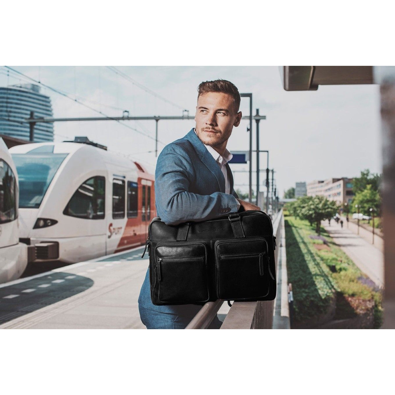 Die Chesterfield Brand Misha Laptoptasche braun