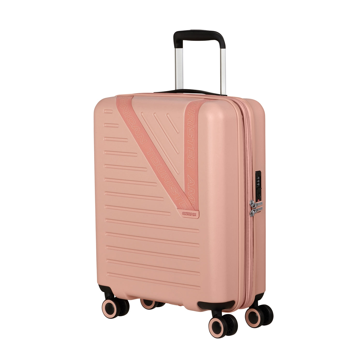 American Tourister Dynabelt Spinner 55/20 Exp TSA sandrosa Hartschalenkoffer