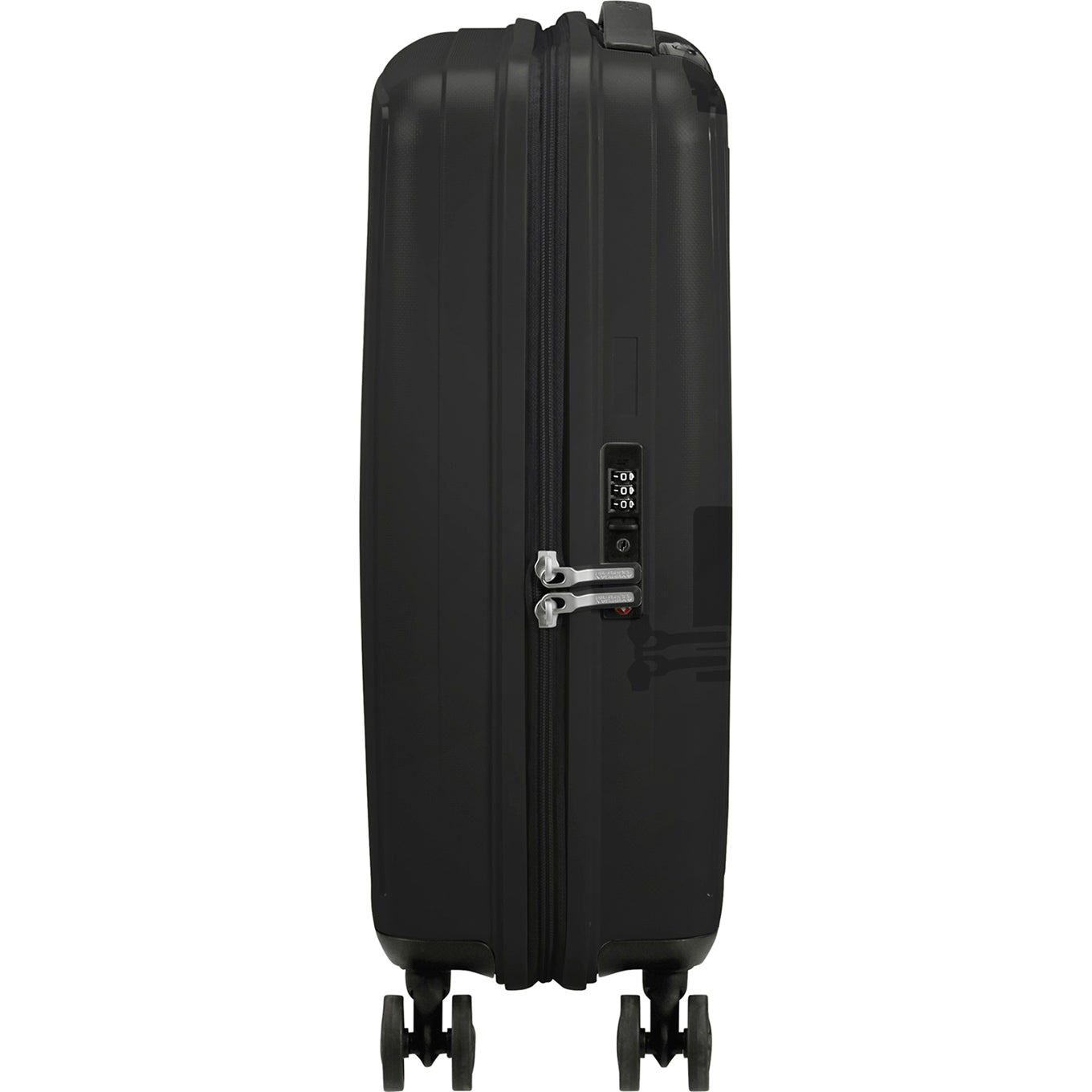American Tourister Rejoy Spinner 55/20 TSA echter schwarzer Hartschalenkoffer
