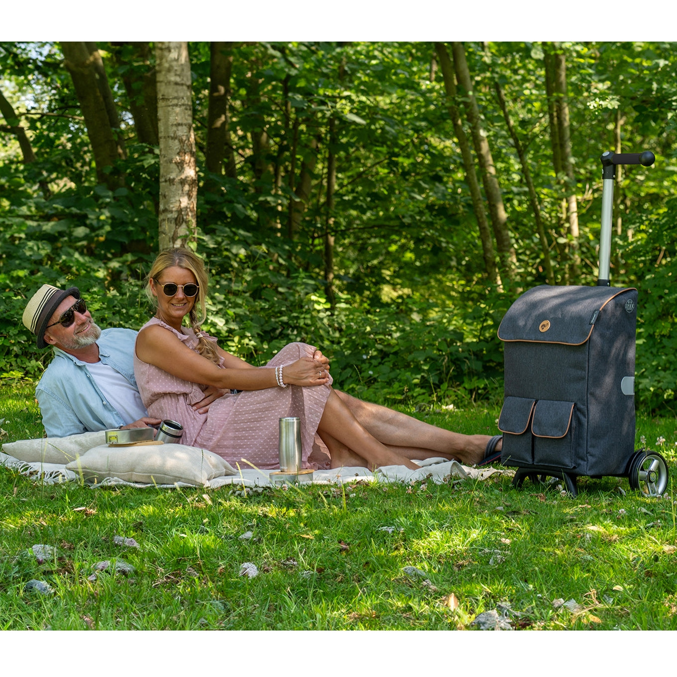 Andersen Unus Shopper Fun Ipek Ma schwarzer Trolley