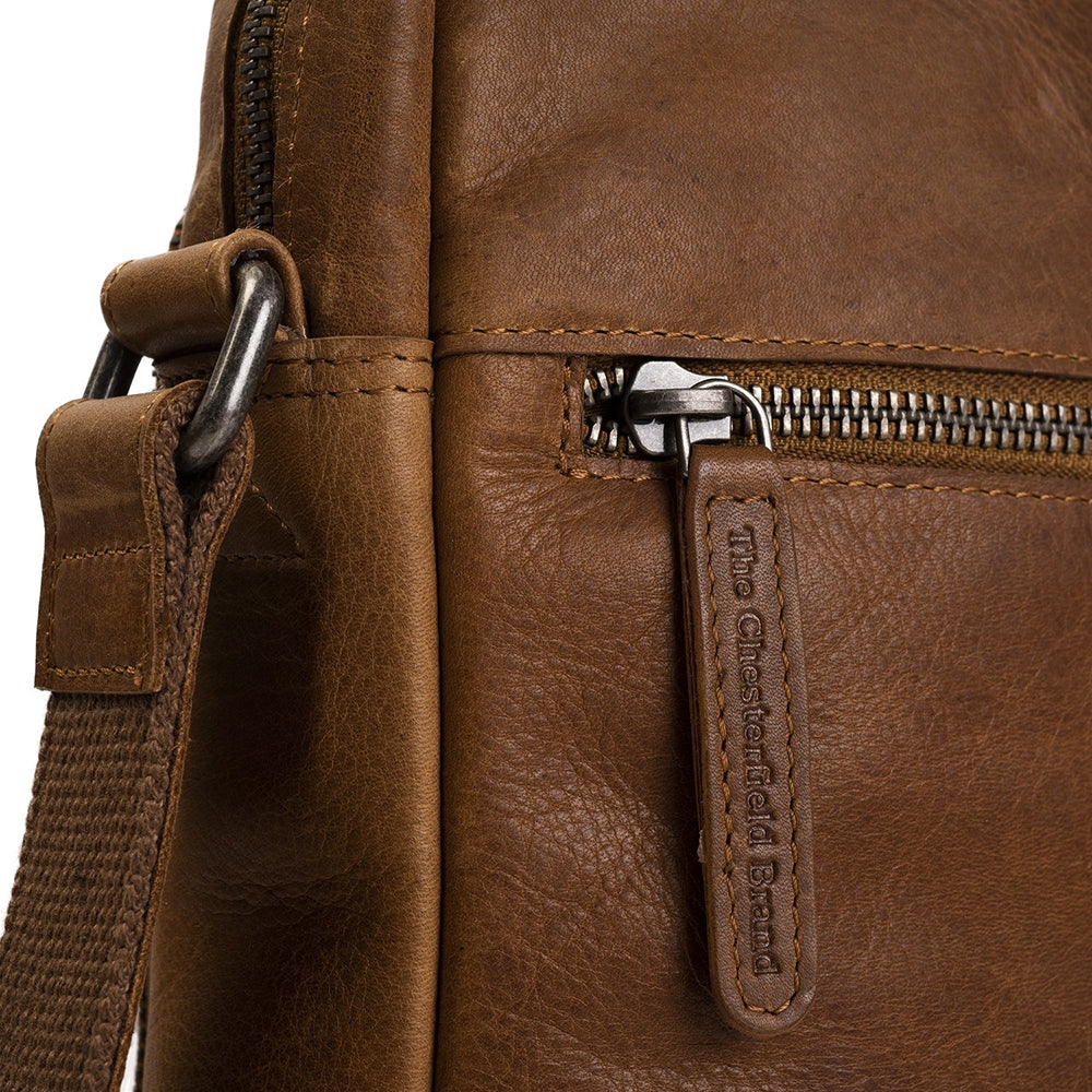 The Chesterfield Brand Dessau Schoudertas cognac