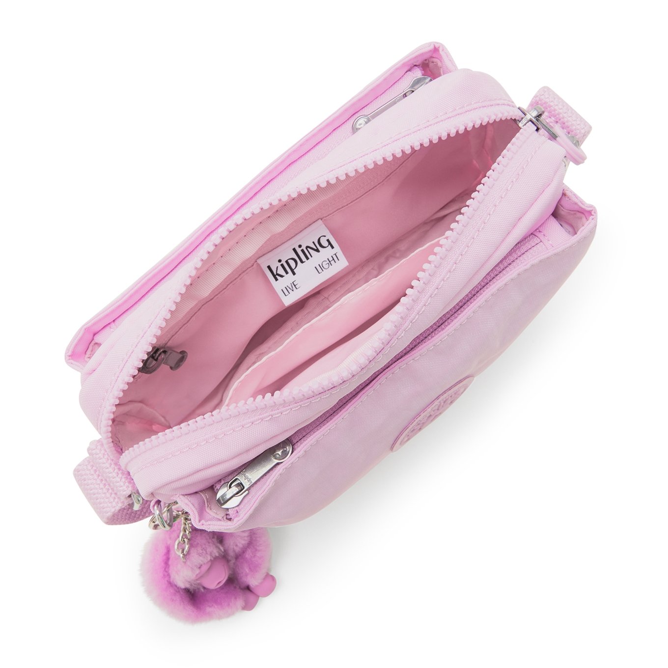 Kipling Abanu blooming pink