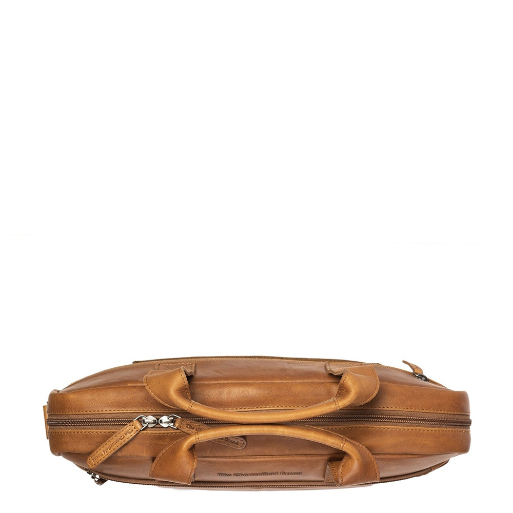 The Chesterfield Brand Calvi Laptop bag 15.6'' cognac